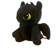 Toothless Plush Doll 4.7″ Sitting Keyring How To Train Your Dragon3 Korea