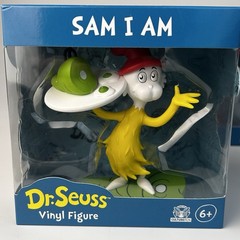 Dr. Seuss The Grinch, Sam I Am, Thing 1 & 2 Cat In Hat 4” Vinyl Figures Set Of 4