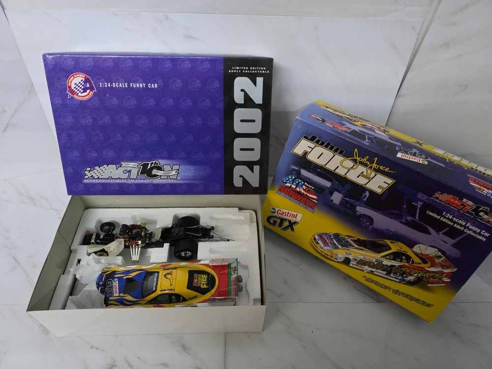John Force Castrol 40th 2002 Mustang Funny Car 1:24 NHRA Action Racing /5004