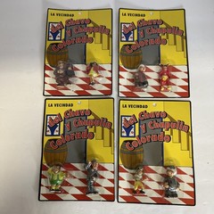 1994 El Chavo Del Ocho & Chapulín Colorado Figure Set Of 8 Sealed Mexico (New)