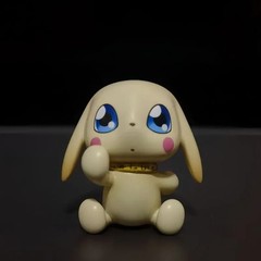 2-5cm Digimon Adventure Figures Gabumon Koromon Tokomon Collectible Toys