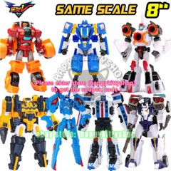 Tobot V Galaxy Detectives 8″ Figure Robot Combiner Boys Toy Car Truck Vehicles