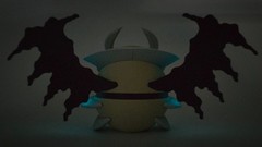Shiny Giratina (Glow in Dark) | Themed 3D Printed Pokéball | #0487 Giratina