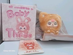 Baby Three Mini Hug-Tust a lil’ fox mischief!Box Card And Bag