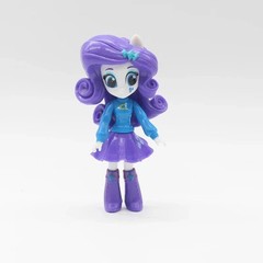 9PCS My Little Pony Unicorn High School PVC Figure Doll Set Collectible Toy