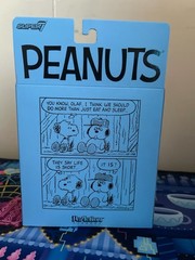 Olaf and Andy Peanuts Super7 Collectible Figure Set + Snoopy Siblings Magnet