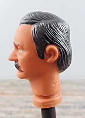 Vintage Excel Legends of the West 1975 Wyatt Earp Head 9-1/2″ Scale