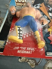 Vintage WWF Wrestling Jim “The Anvil” Neidhart 1992 Titan Sports HASBRO Fig New