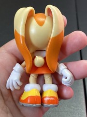 Jakks Pacific Sonic the Hedgehog Cream the Rabbit 4-inch action figure Read Flaw