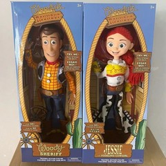 Toy Story 4 Talking Woody Jessie Action Figure Sing Soft Cute Anime Figure