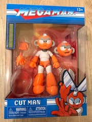 (4) Jada Mega Man’s Toys Of CUT MAN,MEGA MAN,HYPER BOMB,ELEC MAN – SEALED