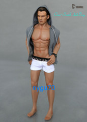 LDDOLL 32Boy 1:6 Natural 12inch Seamless Male Action Figure Body Finger model