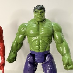 6 Hasbro Mattel Action Figures Superhero 12inch Marvel-DC Comics Iron Man Silver