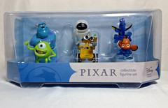 Disney Pixar Best of Pixar 6 Figure Set Sulley Mike WALL-E EVE Nemo Dory New