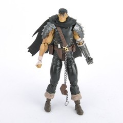 Berserk Guts Black Swordsman PVC 6″ Action Figure Model Toy w/Accessories New