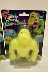 ORB Funkee Monkee Glow in the Dark Stretch Pose Twist Bend Yellow And Green 2pc