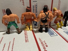 Vintage Lot Bundle of 6 RARE WWF Wrestling Figures 5”