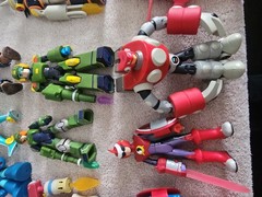Mega Man / MegaMan NT Warrior Figure Lot – Loose Action Figures with Accessories