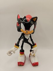 SEE PHOTOS! Jazwares Sega Sonic the Hedgehog Super Poser Shadow Figure Damaged