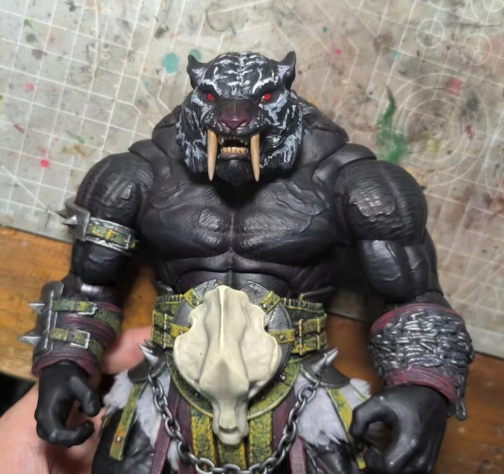 Xesray Studios Fit Only-Head Combatants Fight For Glor Tiger No Figure