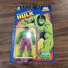 Marvel Legends Retro 3.75” Lot Of 4 Hulk Carol Danvers Vision Captain America
