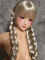 1:6 Elf beauty Women Head Sculpt Fit 12” Female PH UD LD Action Figure Doll Toy