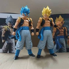 Dragon Ball Super Saiyan God Blue Hair Gogeta PVC Action Figure Toy Gift