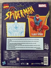 Marvel Legends Retro Figure Spider-Man : Scarlet Spider 6″ 2024 New