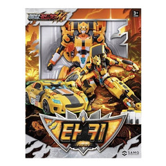 Metal Cardbot W Tachy Transforming Robot Car Toy Korean Action Figure
