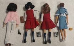 2018 Mego 8 inch Loose Doll Lot 4 TV Alice Kelly Garrett The Facts Of Life