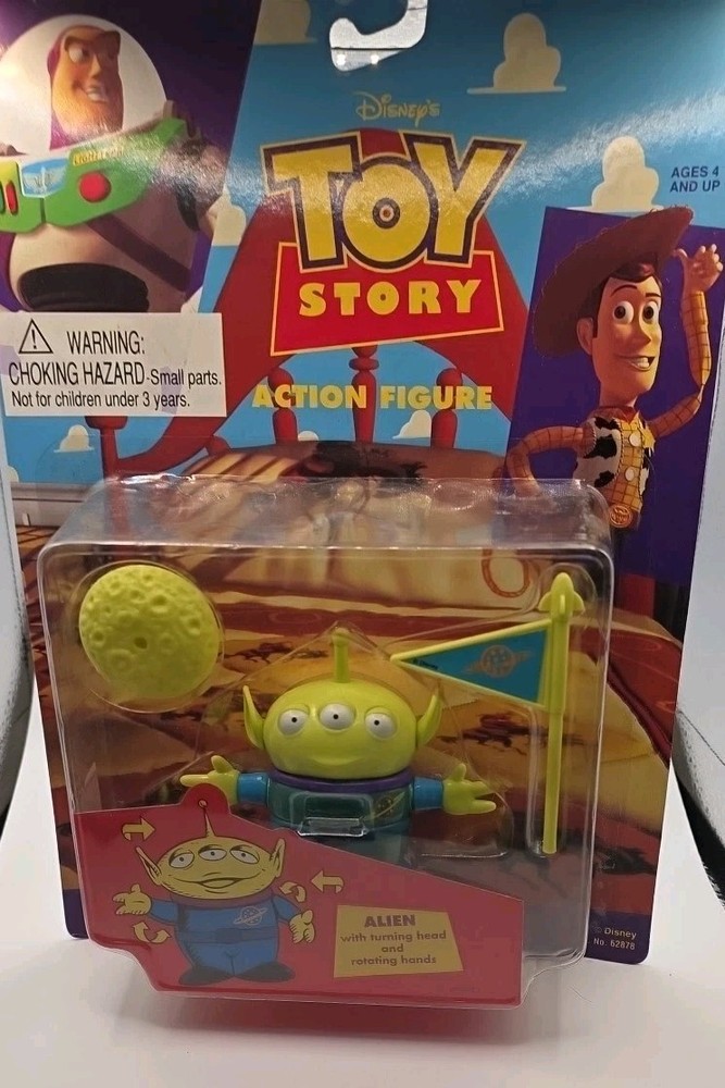 Vintage Thinkway Toys Disney Pixar Toy Story Alien Action Figure New Sealed