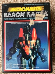 Vintage 1977 Micronauts Baron Karza Complete w/ Box & Insert Mego Near Mint