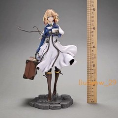 Anime Violet Evergarden GK 25CM Violet Action Figure Stand Ornament Boxed Gift