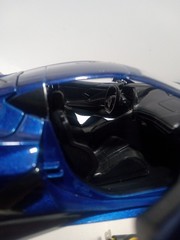 Jada Toys Bigtime Muscle 1:24 2020 Chevy Corvette Stingray Blue Die-cast Car New