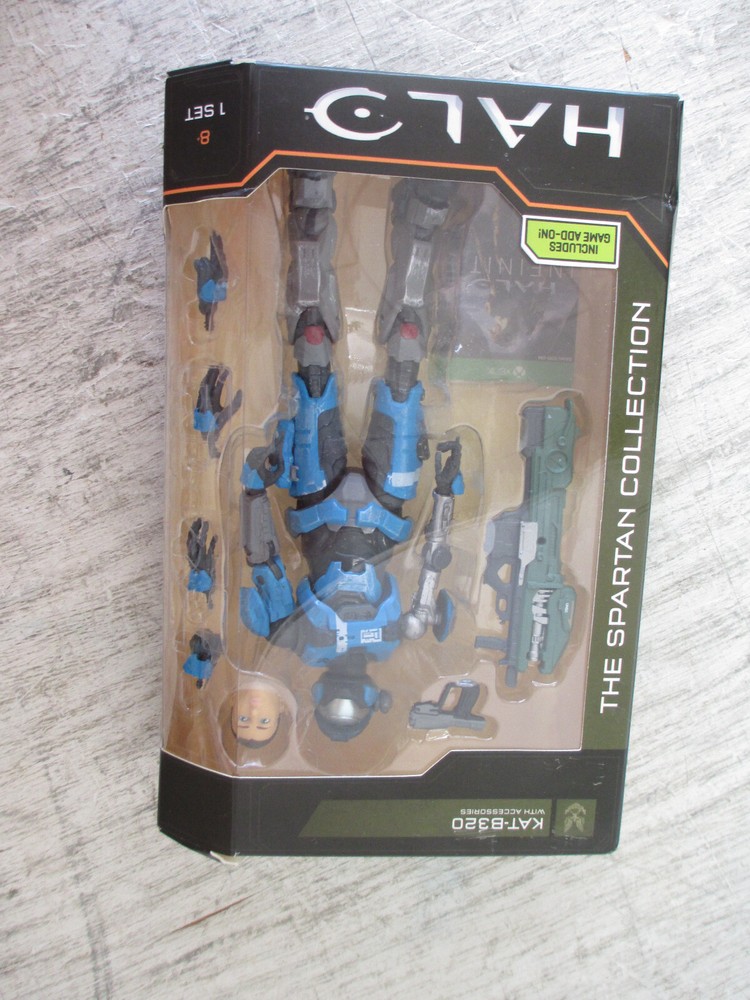 Halo The Spartan Collection 7″ KAT-B320 *Sealed* Action Figure HLW0019