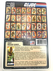 VINTAGE GI JOE ARAH ROADBLOCK 1984 COMPLETE RECARDED WITH CARD HASBRO