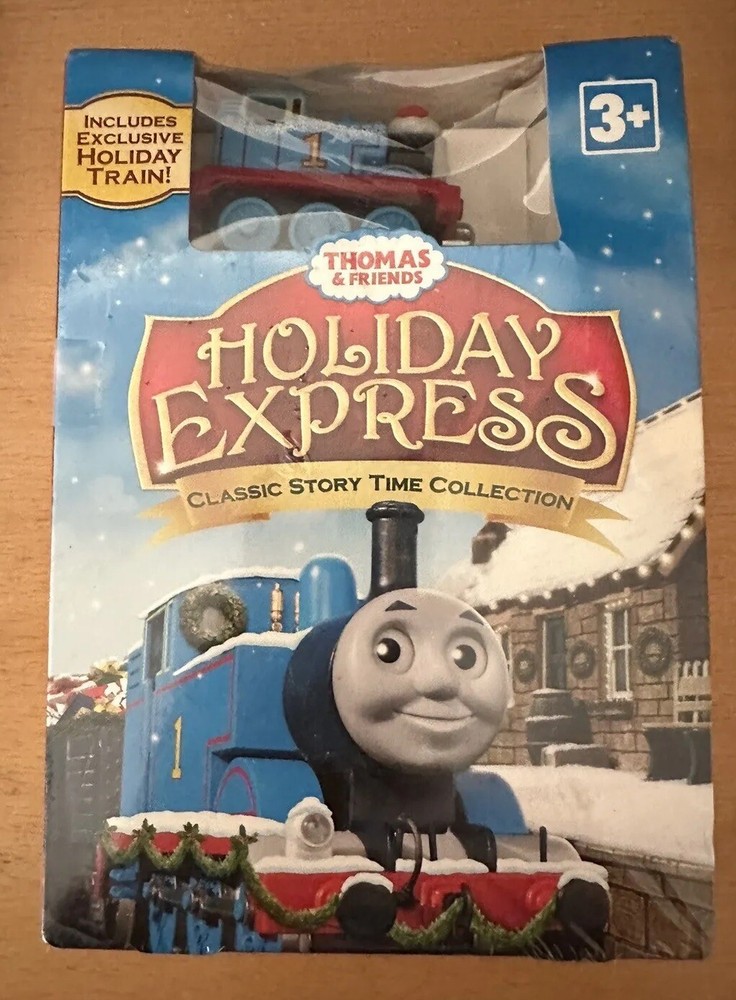 Learning Curve Thomas Train Take Along Diecast Christmas Thomas! DVD! New