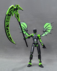 T13 Action Figure Set – Titan 13 Robot, Dummy 13, 3D Printed Lucky 13 for Collec