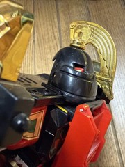 1994 Mighty Morphin Power Rangers Deluxe Thunder Megazord Incomplete