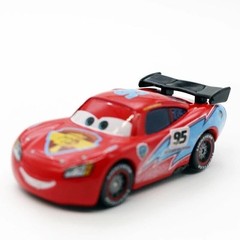 Disney Cars 1:55 Die-cast McQueen Film Smokey Doc Hudson Model Car Toy Boy Gift