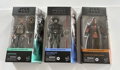 Star Wars Black Series LOT Of 3 Bodhi Rook Fifth Brother Magistrate Greef Karga