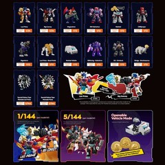 Blokees Transformers Blind Box Action Figures Defender 07 [SP] Nemesis Prime