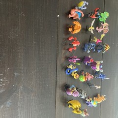 Lot of 25 1996 Mattel Yu-Gi-Oh Takahashi Mini Figures Vintage