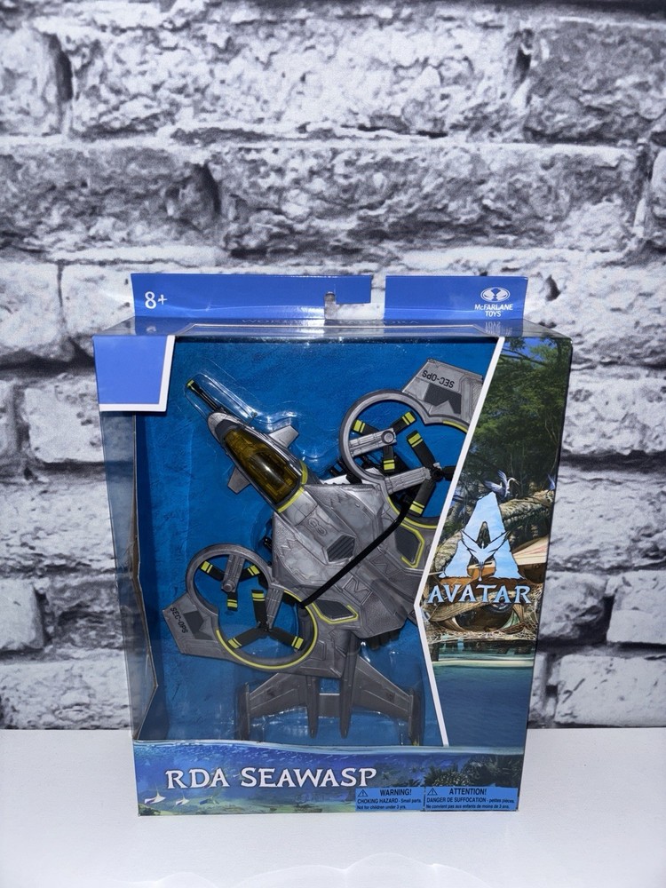 McFarlane Toys AVATAR The Way of Water RDA Seawasp Gunship – Brand New, Sealed