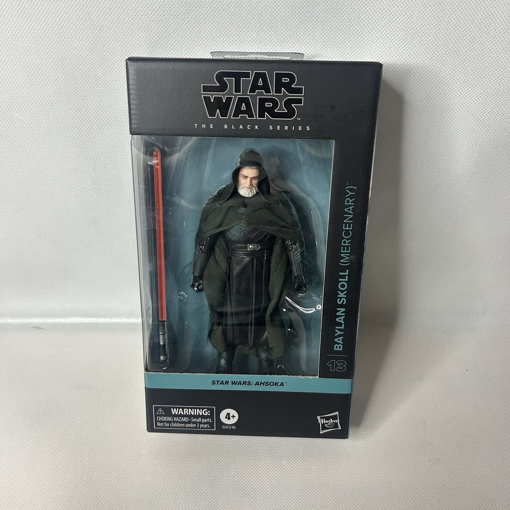 BAYLAN SKOLL (MERCENARY) Hasbro Star Wars Black Series Ahsoka 6″ Action Figure