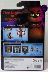 Five Nights at Freddy’s WITHERED FOXY 5″ Action Figure Jazwares FNAF