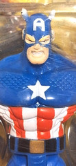 SPIDERMAN ELECTRO SPARK CAPTAIN AMERICA ACTION FIGURE-TOY BIZ 1997-NRFB-SO COOL