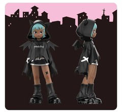 POP MART PEACH RIOT Witchy Punk PVC Figure Set of 3 Limited Art Toys Boxed