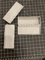 Action Figure Weapons Case Fully Functional Lid, Hobby Parts, Multiple Scales