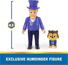 Paw Patrol Chase & Humdinger Figures Set, Kids Toys for Boys and Girls Ages 3 an